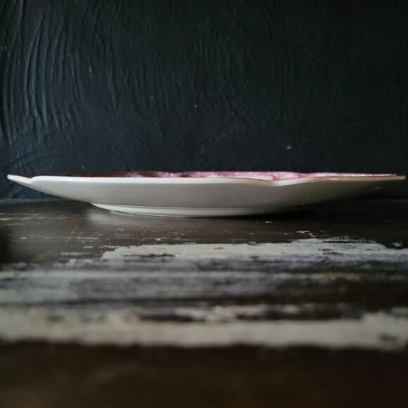 Vintage Johnson Bros Old Britain Castles Pink Dinner Plate *Crazing - Picture 5 of 7